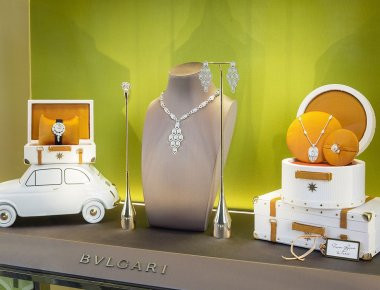 Τα κοσμήματα Bulgari «ταξιδεύουν» με το Fiat 500 (φωτό)